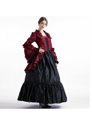 GRACEART Women Gothic Victorian Rococo Dress Costumes : :  Clothing, Shoes & Accessories
