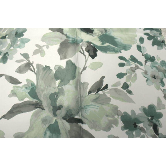 GRACEFUL Digital print Fabric, 118 Inch. in Width, Green / Sample 3x3 Inch