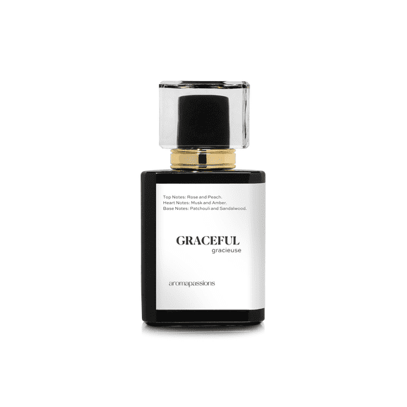 GRACEFUL Perfume for Women | Extrait De Parfum Cologne Mujer| Essential Oil Fragrance | Deodorant Antiperspirant Spray Deodorizer (50 ml / 1.7 Fl Oz)