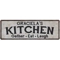 thumbnail image 1 of GRACIELA's Kitchen Gift Rustic Chic Decor Gift 6x18 Sign 206180051940, 1 of 1