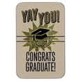 thumbnail image 1 of Yay You Congrats Tin Gift Card Holder, Black and Gold, Graduation by Way To Celebrate, 1 of 4