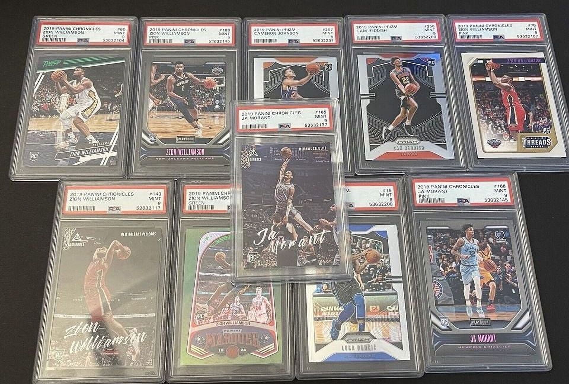 nba graded cards Generic Basketball PSA Only 7+ Guaranteed Mystery Hot Pack Bundle - 5 Rookies / 5 Vets - with Bonus Legends Chase Card Steve Novella Offers 300+ PSA