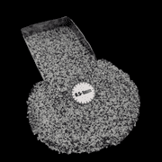 GRADELYGEMS Banded Onyx 0.5-1mm Gemstone Chips 20g 0.7 oz, Natural Crushed Stone for Resin Inlay