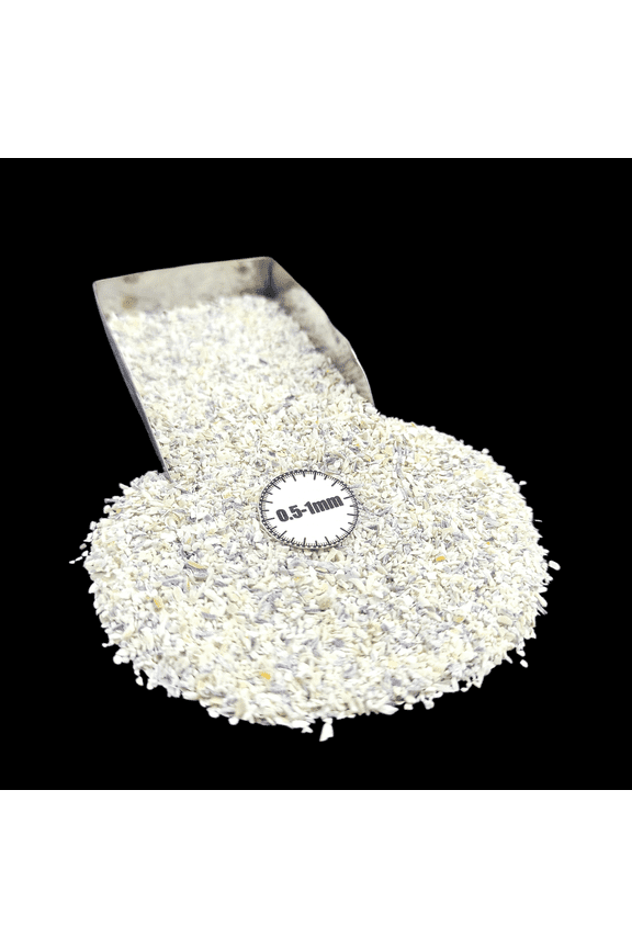 Cowrie Shell 0.5-1 mm Chips, 20g (0.70 oz), Natural Gemstone Chips for Ring Inlay, Pendants & Resin Art