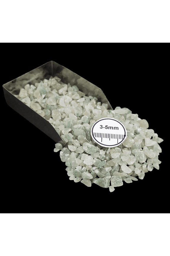Green Aventurine Large Chips, 20g (0.70 oz), Natural Gemstone Chips for Wood Inlay, Epoxy Art & Crafts