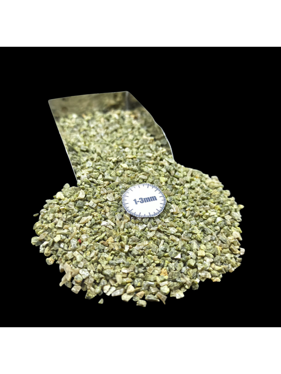 Green Tourmaline Small Chips, 1000g (35.27 oz), Natural Gemstone Chips for Bottle Art, Crystal Jars & DIY Crafts