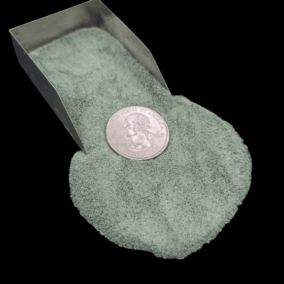 GRADELYGEMS Moss Agate Fine Powder, 20g (0.70 oz), Natural Crushed Stone for Decor Fillings, Nail Art & Mixed Media