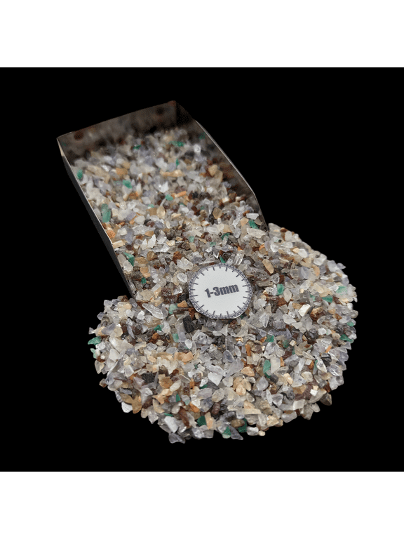 Multi Natural Stones Gemstone Chips 1-3mm 20g (0.7 oz) for Mosaic, Epoxy Art & Home Decor