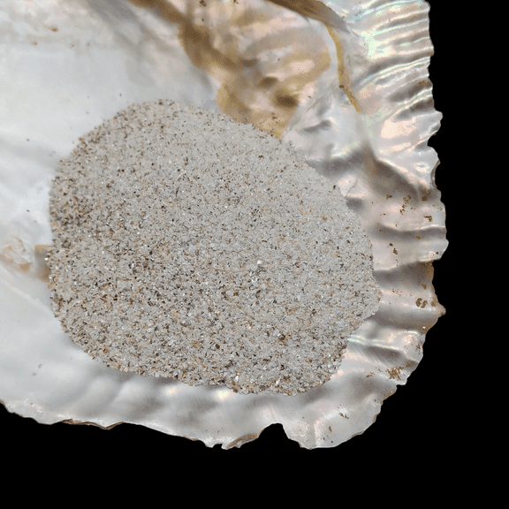 GRADELYGEMS Natural Abalone Shell Powder 30g (1 oz), Crushed Gemstone for Epoxy Art, Decor & Inlay