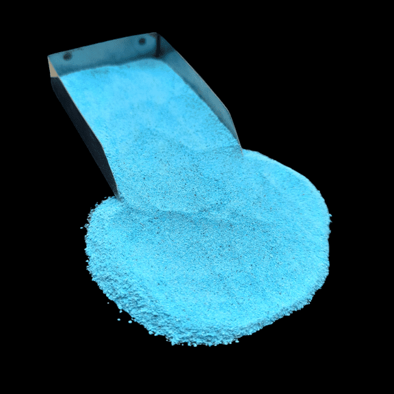 GRADELYGEMS Fine New Natural Turquoise Gemstone Powder 20g (0.7 oz) for Mosaic, Orgonite & Handmade Decor