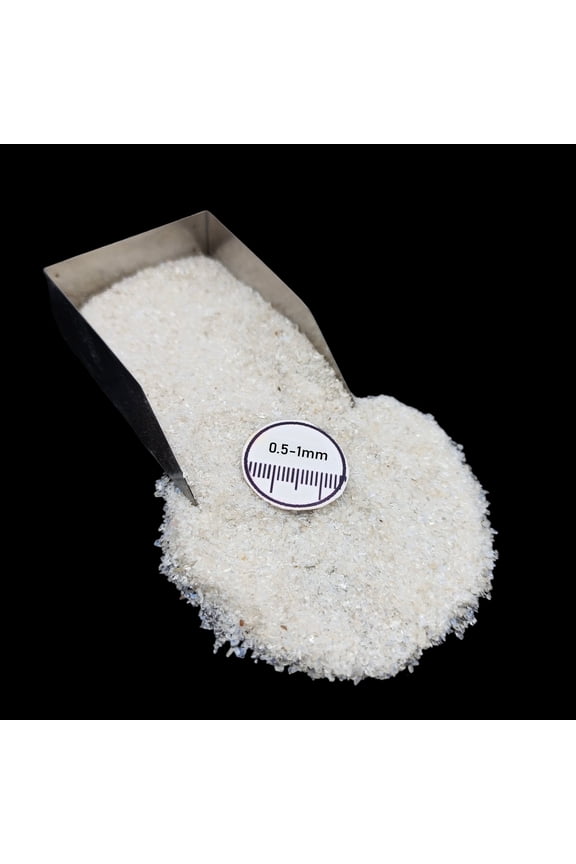 Opalite 0.5-1mm Gemstone Chips 20g (0.7 oz), Natural Crushed Stone for Resin Inlay