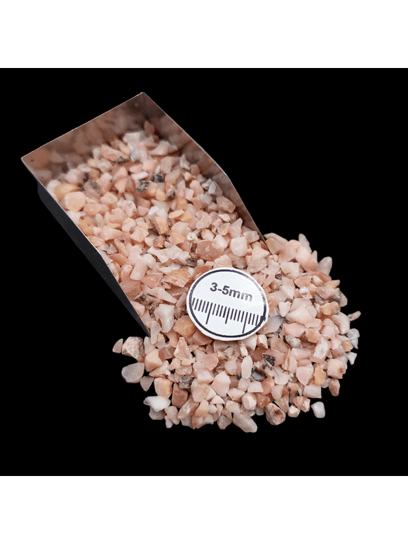 Pink Opal 3-5mm Coarse Gemstone Chips 20g (0.7 oz) for Inlay, Resin Art & Decor