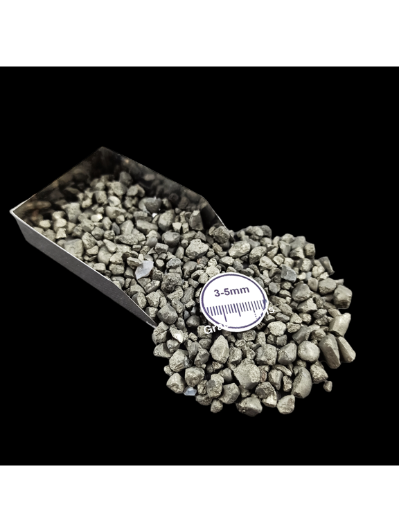 Pyrite Coarse Gemstone Chips 3-5mm 20g (0.7 oz) for Wood Inlay & Crystal Decor