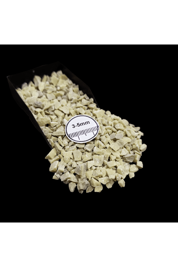 Serpentine 3-5mm Coarse Chips 800g (28 oz), Natural Stone for Resin Art & Craft Work