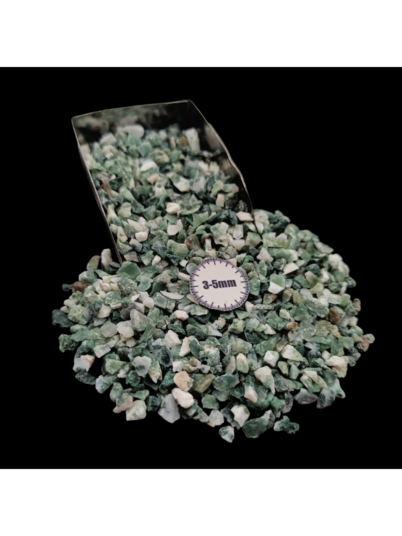 Tree Agate Large Chips, 20g (0.70 oz), Natural Gemstone Chips for Wood Inlay, Epoxy Art & Crafts