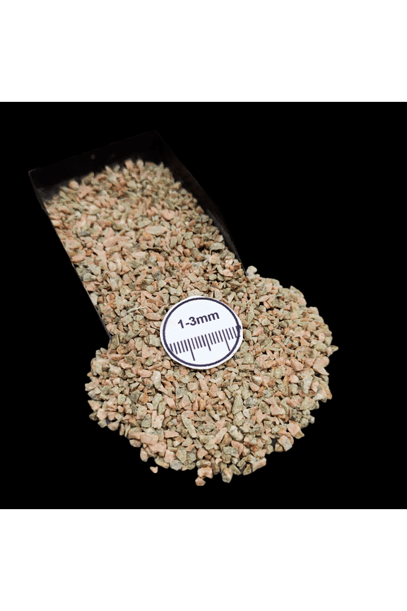 Unakite 1-3mm Gemstone Chips 300g (10.5 oz), Natural Crushed Stone for Resin & Decor