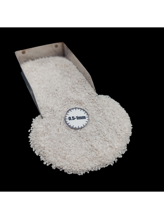 White King 0.5-1 mm Stone Chips, 20g (0.70 oz), Natural Gemstone Chips for Decor Fillings, Nail Art & Mixed Media