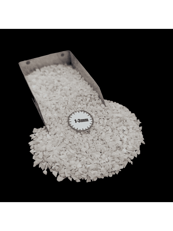 White King Gemstone Chips 1-3mm 20g (0.7 oz) for Mosaic, Epoxy Art & Home Decor