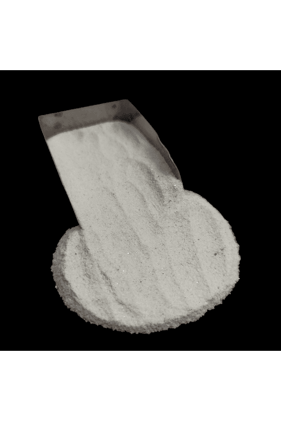 White Topaz Gemstone Powder 20g (0.7 oz), Natural Crushed Stone for Resin Inlay & Jewelry