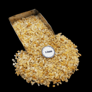 GRADELYGEMS Yellow Gold 1-3 mm Chips, 100g 3.52 oz, Natural Gemstone Chips for Ring Inlay, Pendants & Resin Art