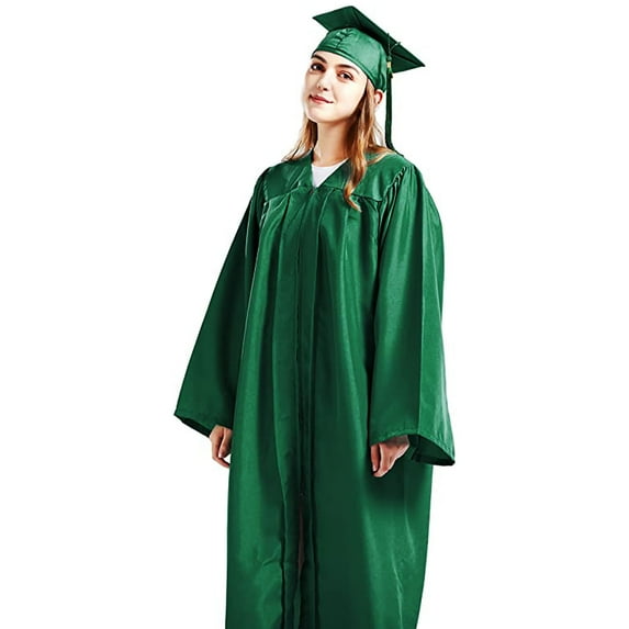 GRADWYSE Graduation Cap Gown 2023&2024 Charm for Adult College High School Graduates Unisex