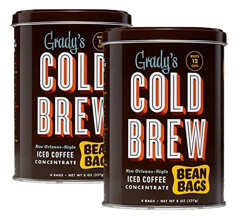 GRADYâ€™S Cold Brew Coffee Original Brewed Strong New Orleans