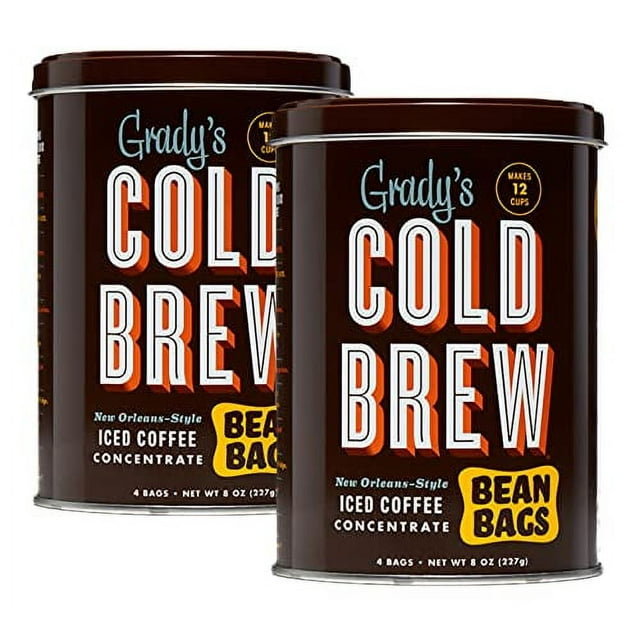 GRADYâ€™S Cold Brew Coffee Original Brewed Strong New Orleans