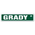 thumbnail image 1 of GRADY Street Sign Childrens Name Room Sign | Indoor/Outdoor |  30" Wide, 1 of 5