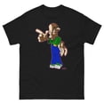 thumbnail image 1 of GRAFFITI CHARACTER BBOY BREAKDANCING BREAKER 80s 90s Men's heavyweight tee  (Black, 4XL), 1 of 1