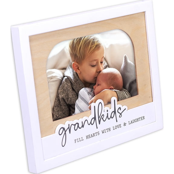 GRANDKIDS FILL HEARTS matted 4x6 frame - 4x6
