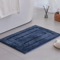 thumbnail image 1 of GRANNY SAYS Bath Mat, Microfiber Non Slip Bathroom Rug, Water Absorbent Bath Rugs, 16" x 24", Deep Blue, 1 of 10