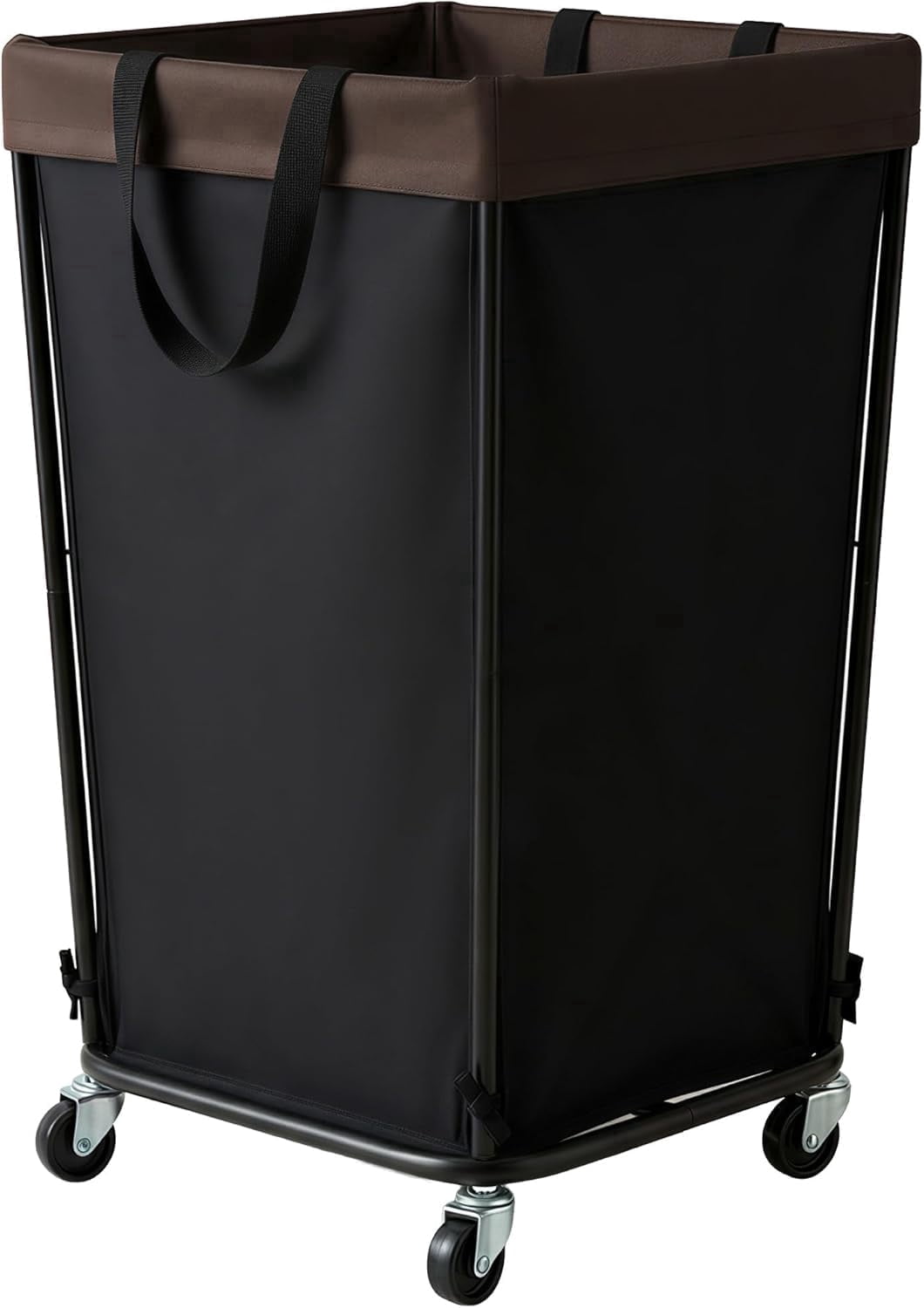 GRANNY SAYS Laundry Hamper with Wheels, 160L Rolling Laundry Baskets, Cloth Organizer for Laundry Room, Bathroom & Bedroom, Black