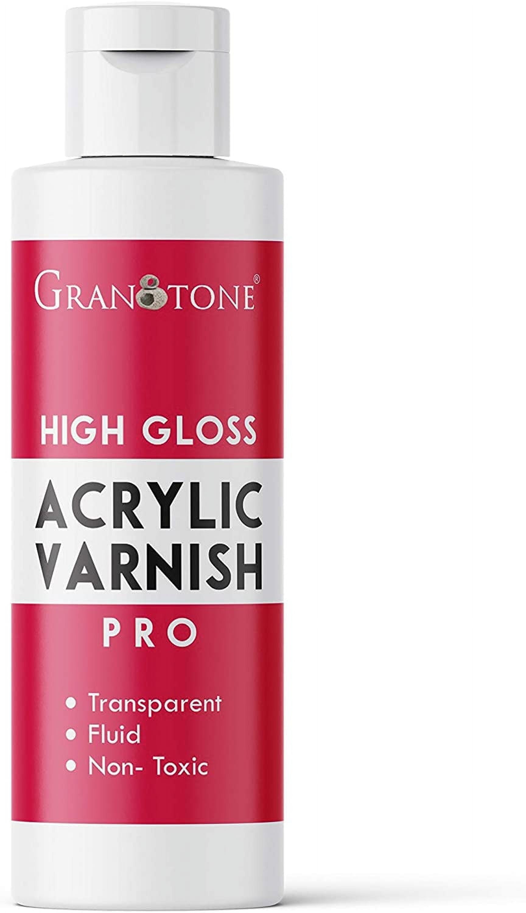 GRANOTONE Acrylic Artist's Varnish Non Yellowing Non Toxic Anti