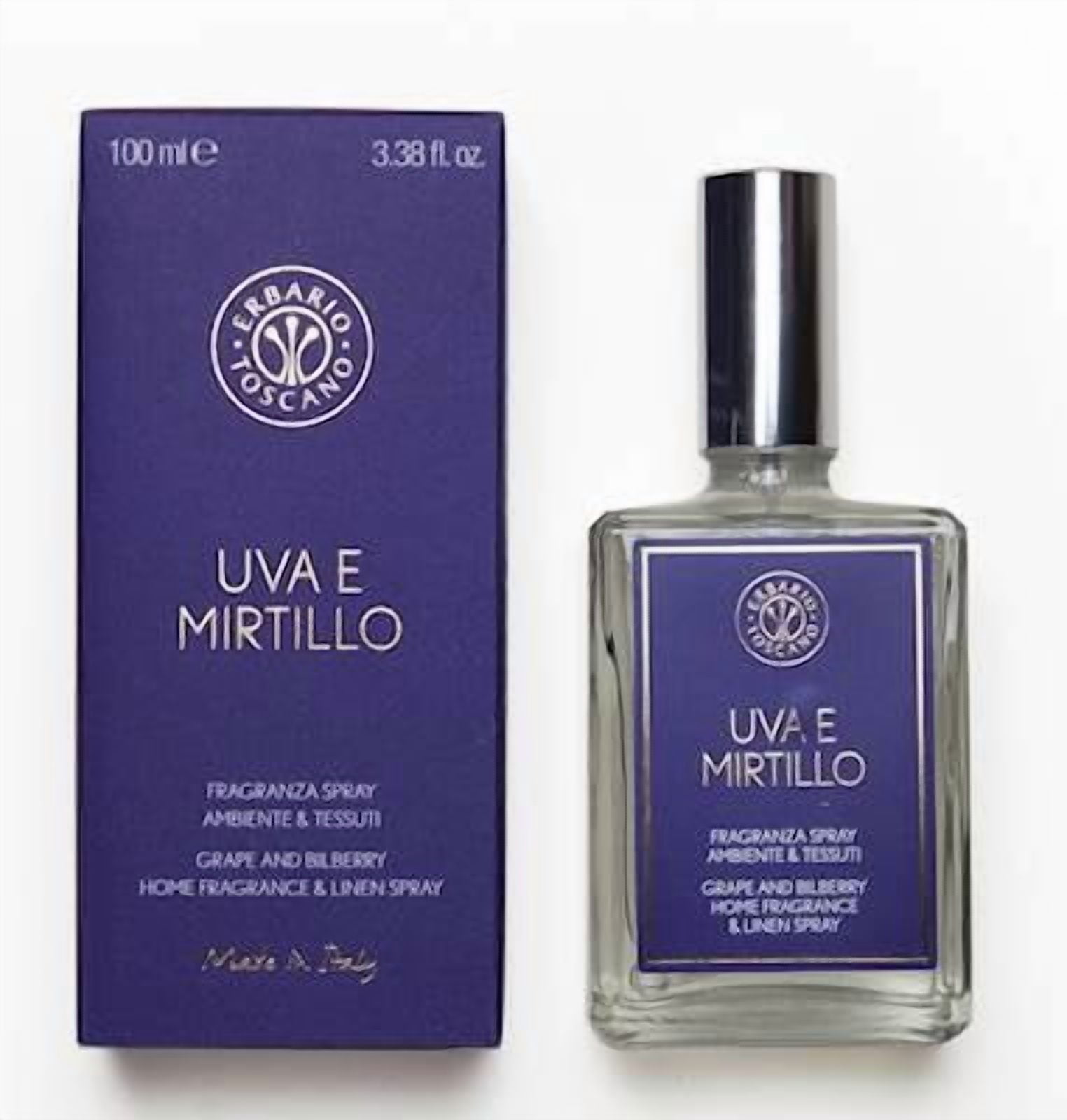 GRAPE BILBERY - Erbario Toscano Home Linen Room Spray - Thumbnail 3