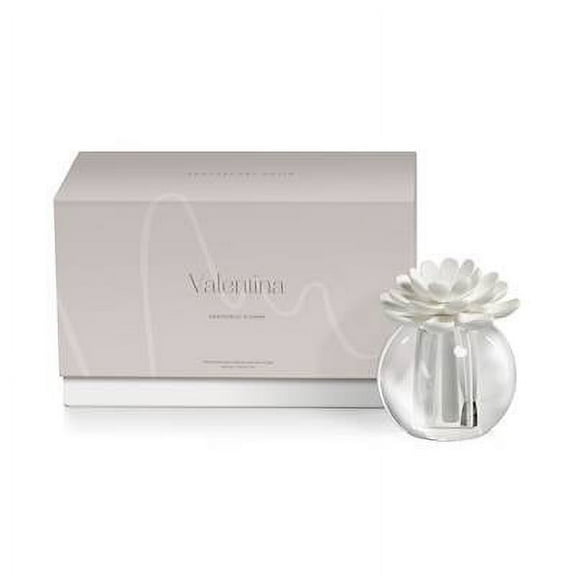 GRAPEFRUIT FLOWER - VALENTINA Crystal Ball Zodax Porcelain Diffuser