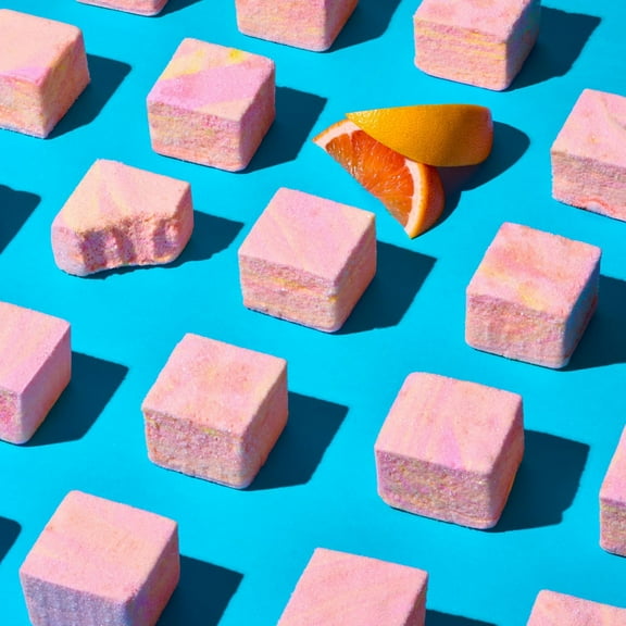 The Marshmallow Shop Handcrafted Grapefruit Marshmallows, Gourmet Kosher Marshmallow Candy, 6-Pack