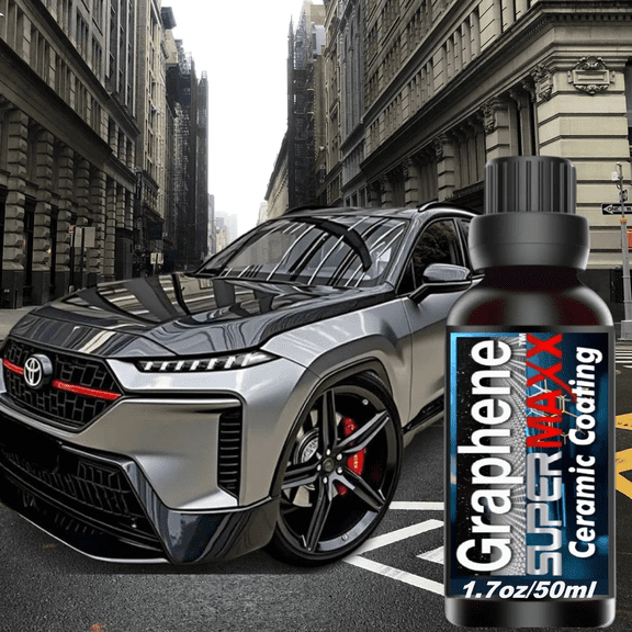GRAPHENE CERAMIC CAR COATING "10 YEAR" POLYSILAZANE HYBRID PROTECTION GLOSS - 1.7oz/50ml