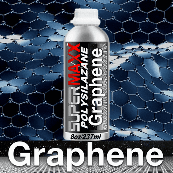 GRAPHENE CERAMIC CAR COATING "10 YEAR" POLYSILAZANE HYBRID PROTECTION GLOSS - 8oz/237ml
