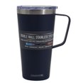 thumbnail image 1 of GRAPHYTE Double Wall Vacuum Insulated Stainless Steel Mugs with Handle and Slider Lid, Navy (16oz), 1 of 4