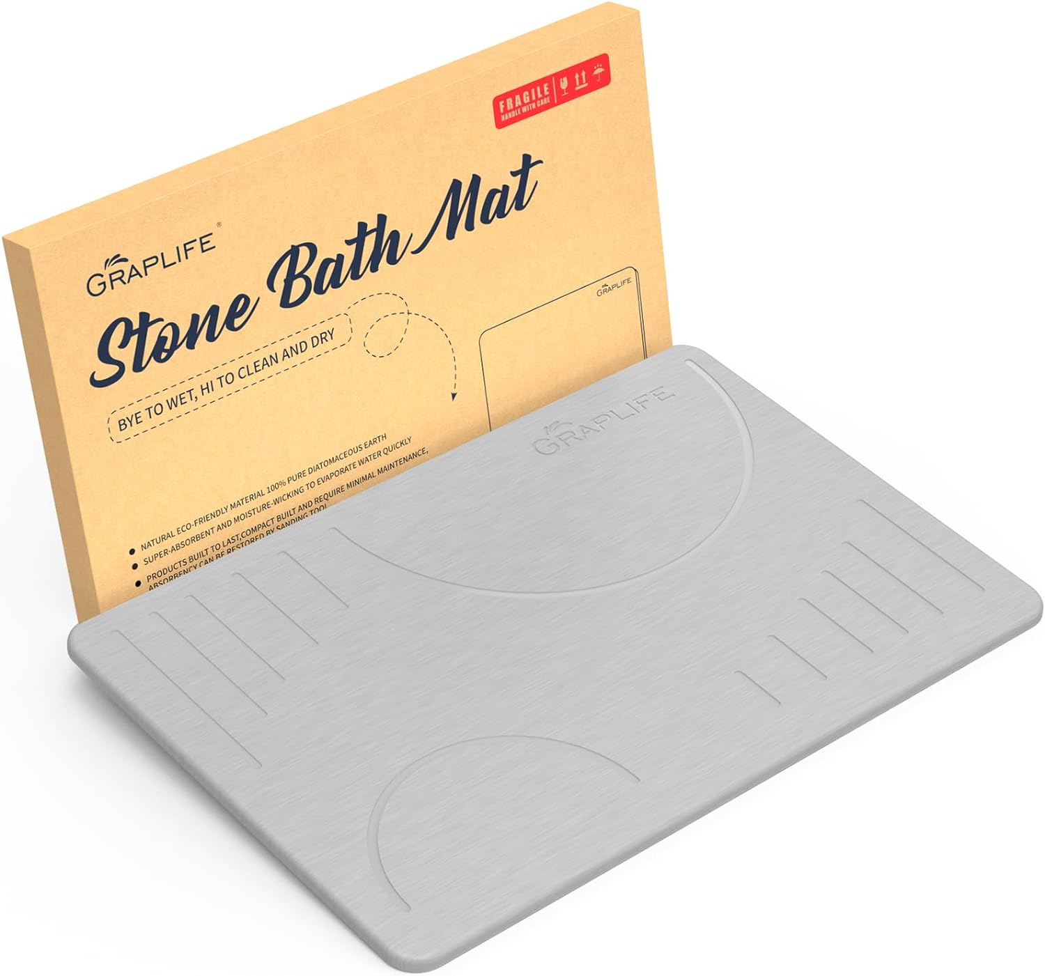 Better Homes & Gardens Memory Foam Noodle Bath Mat, Blue Admiral, 17" x