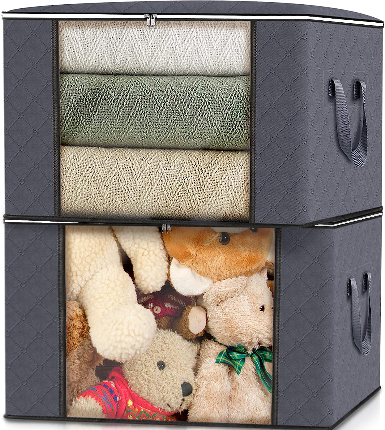 Zip up Closet Storage Storage Bags for Sheets Moving Organization Cloth