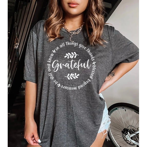 GRATEFUL Plus Graphic Short sleeve T-Shirt