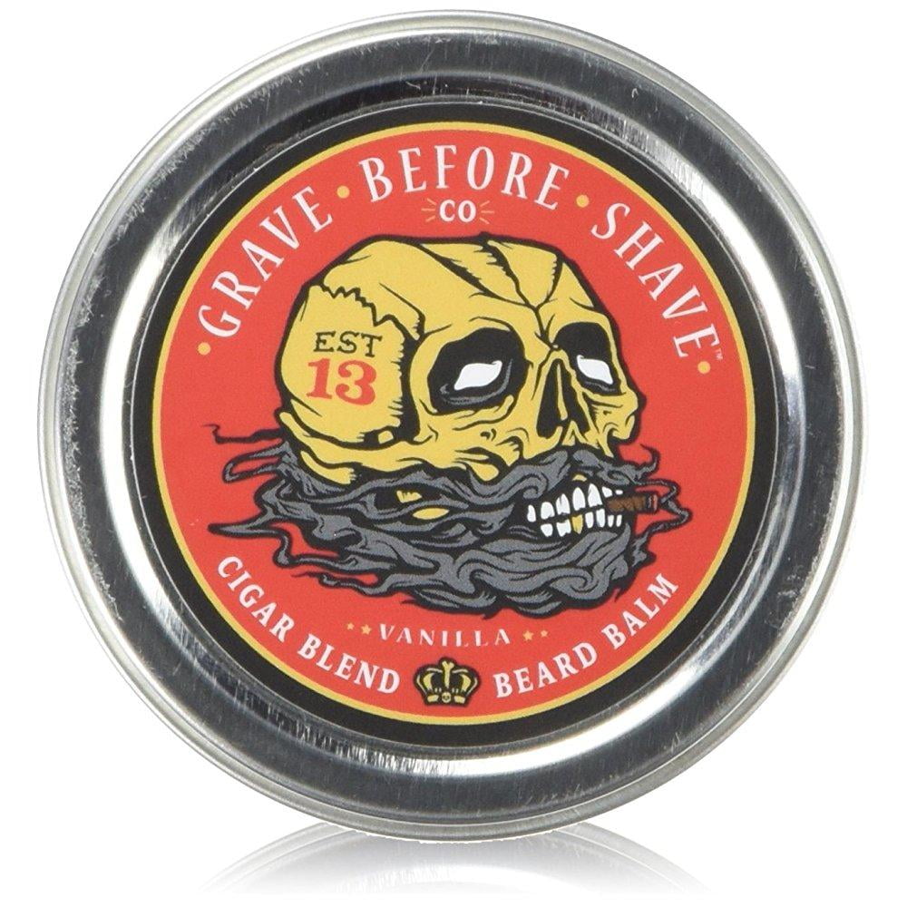 GRAVE BEFORE SHAVE Cigar Blend Beard Balm (Cigar/Vanilla scent) (2 oz.)