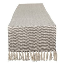 DII Chevron Handloomed 15x72" Table Runner