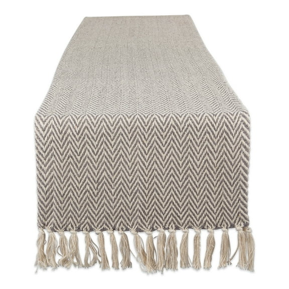 DII Chevron Handloomed 15x72" Table Runner