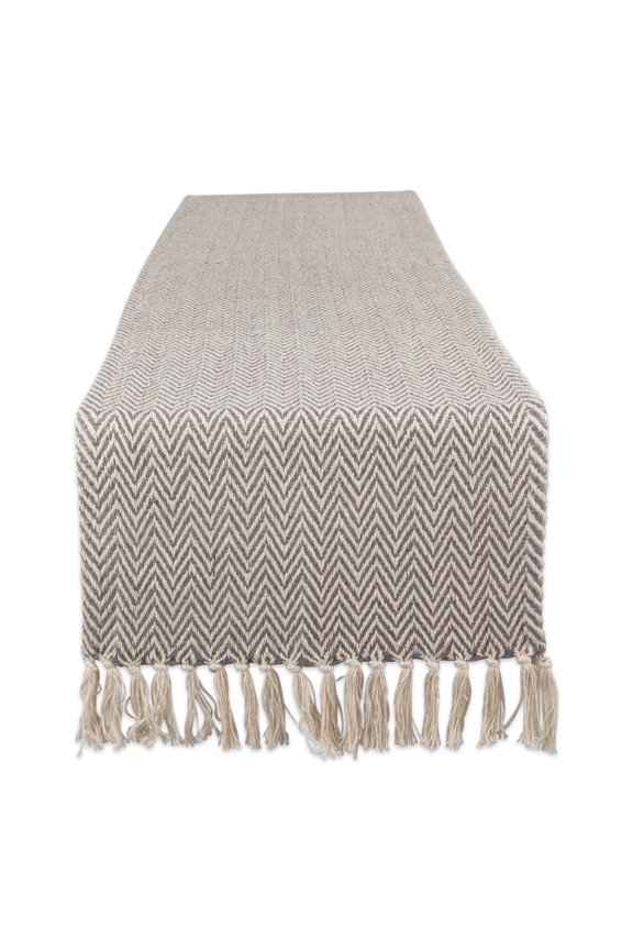 Chevron Handloomed 15x72" Table Runner