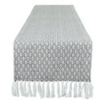 thumbnail image 1 of DII Mini Diamond Jacquard Fringe Table Runner, 1 of 4