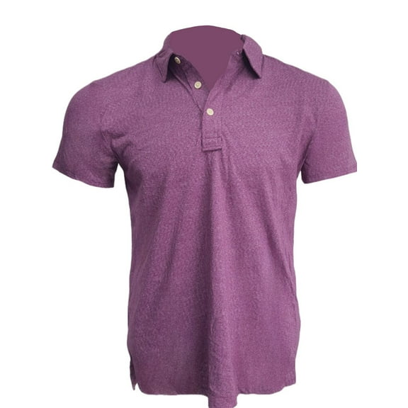 GRAYERS Men's Amethyst Beyshore Marl Polo Shirt, Purple, Large
