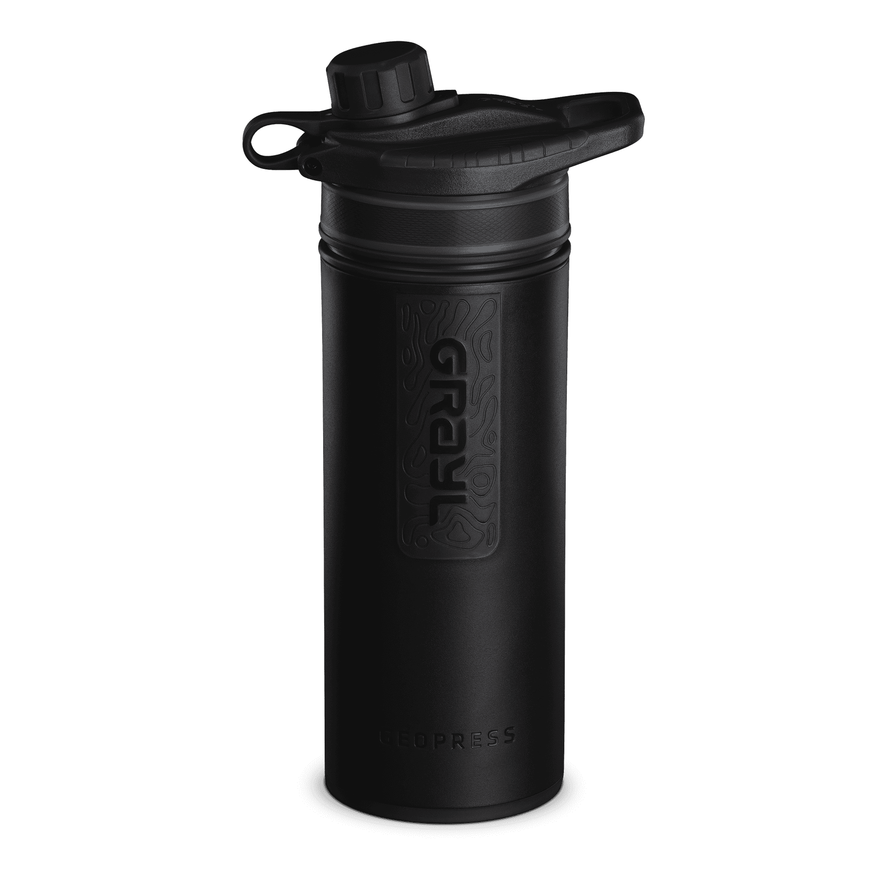 GRAYL GeoPress 24 oz Water Purifier Bottle - Covert Black