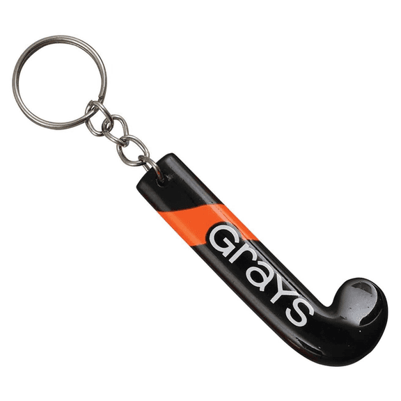 GRAYS Field Hockey Stick Key Chain, Black